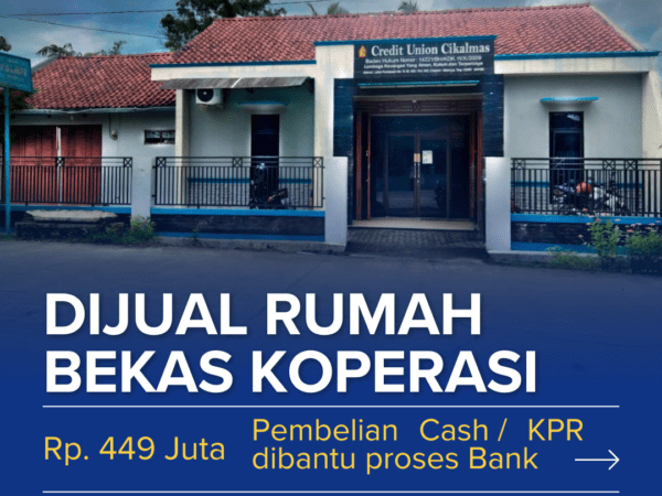 RUMAH SIAP HUNI BEKAS KOPERASI