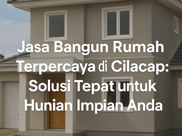 Jasa Bangun Rumah di Cilacap: Solusi Tepat untuk Hunian Anda