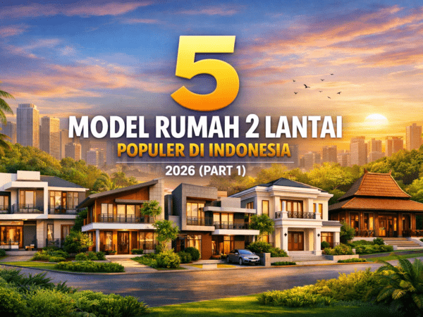 5 Model Rumah 2 Lantai Populer di Indonesia 2026 (Part 1)