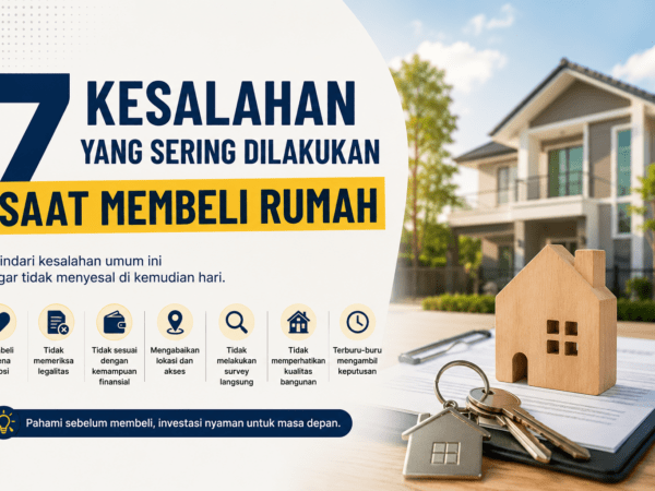 7 Kesalahan yang Sering Dilakukan Saat Membeli Rumah