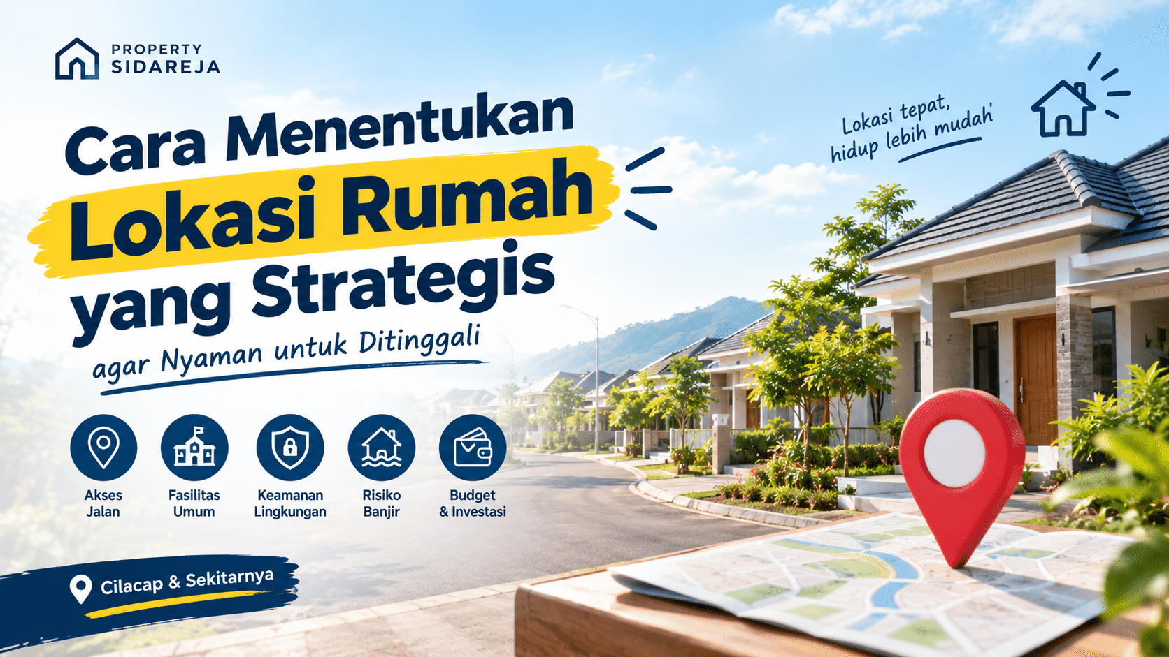 Cara Menentukan Lokasi Rumah yang Strategis agar Nyaman untuk Ditinggali