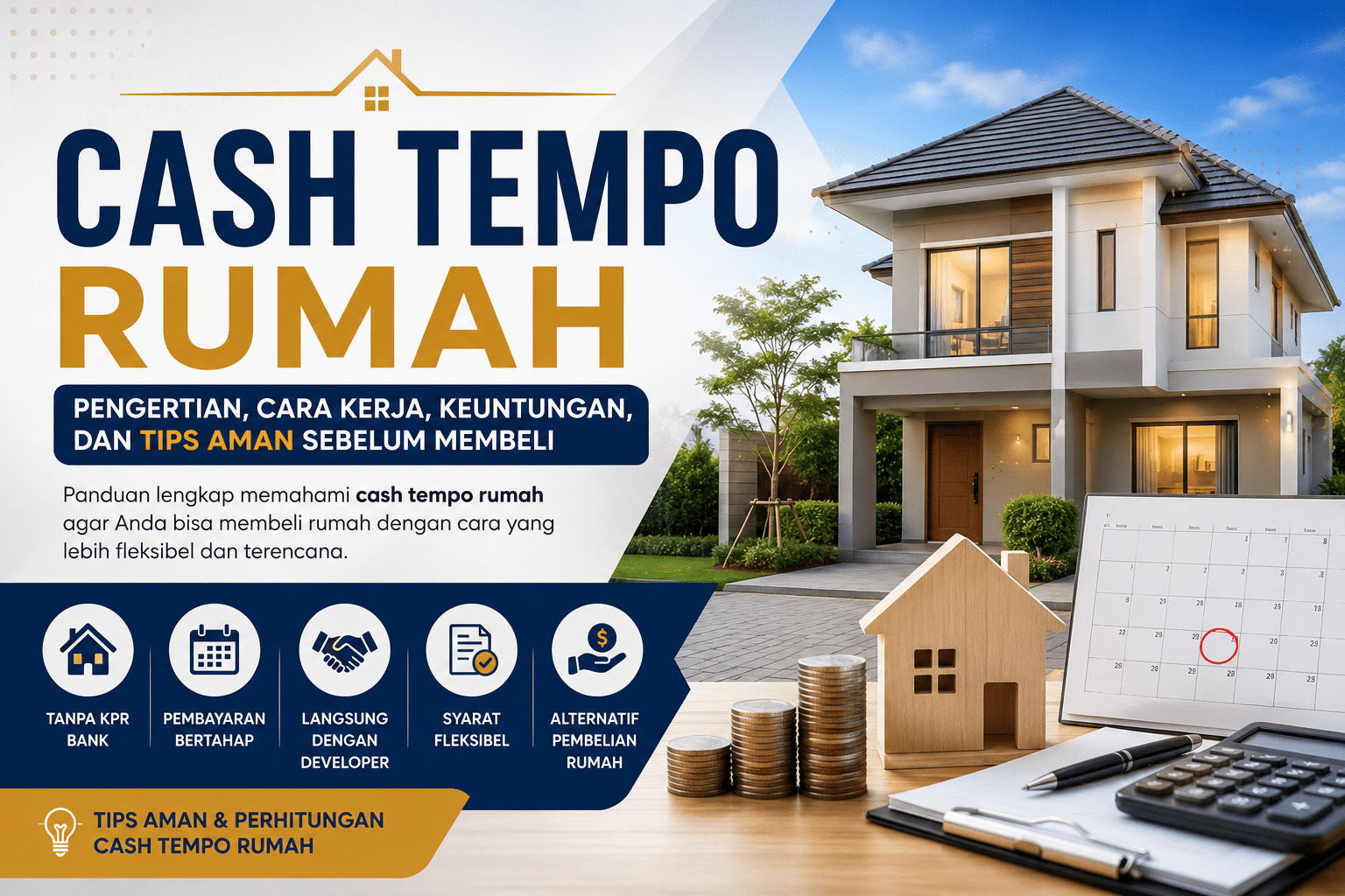 Cash Tempo Rumah: Pengertian, Cara Kerja, Keuntungan, dan Tips Aman